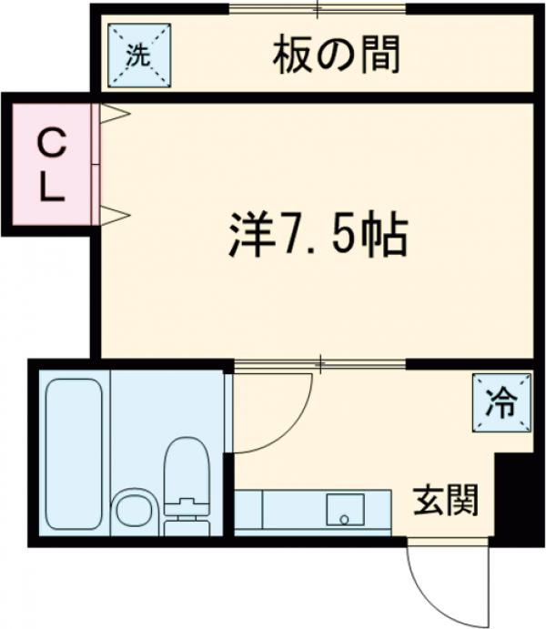 アイエムコーポの間取り