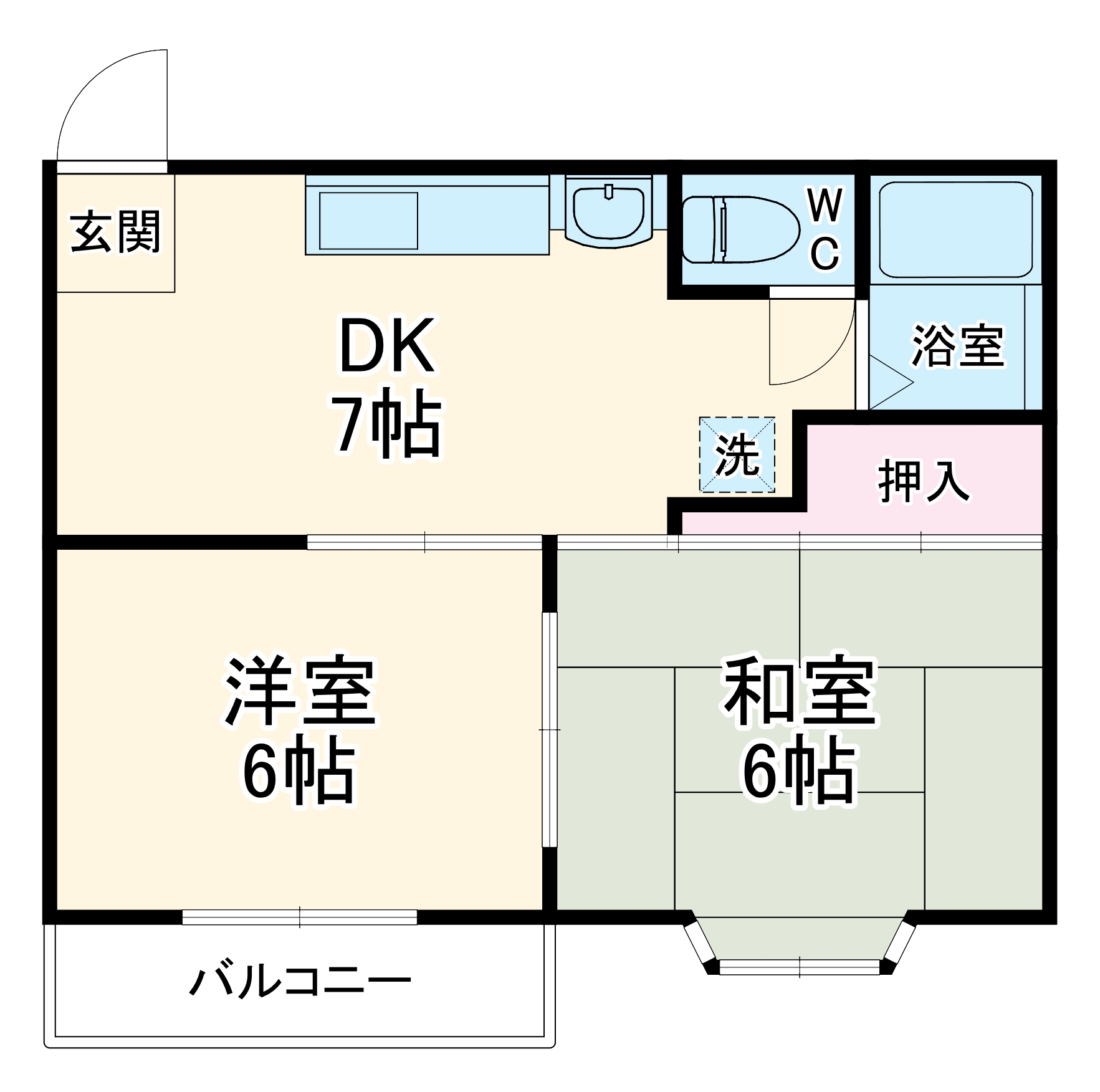 サンピア光ヶ丘の間取り