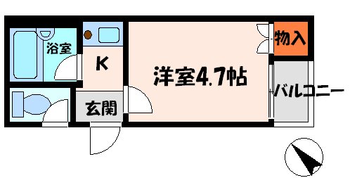 日吉ハイツの間取り