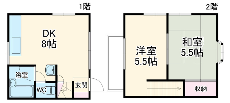 メゾンソレイユの間取り