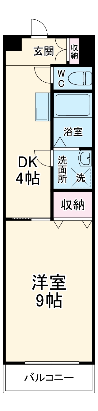 セレーノGFの間取り
