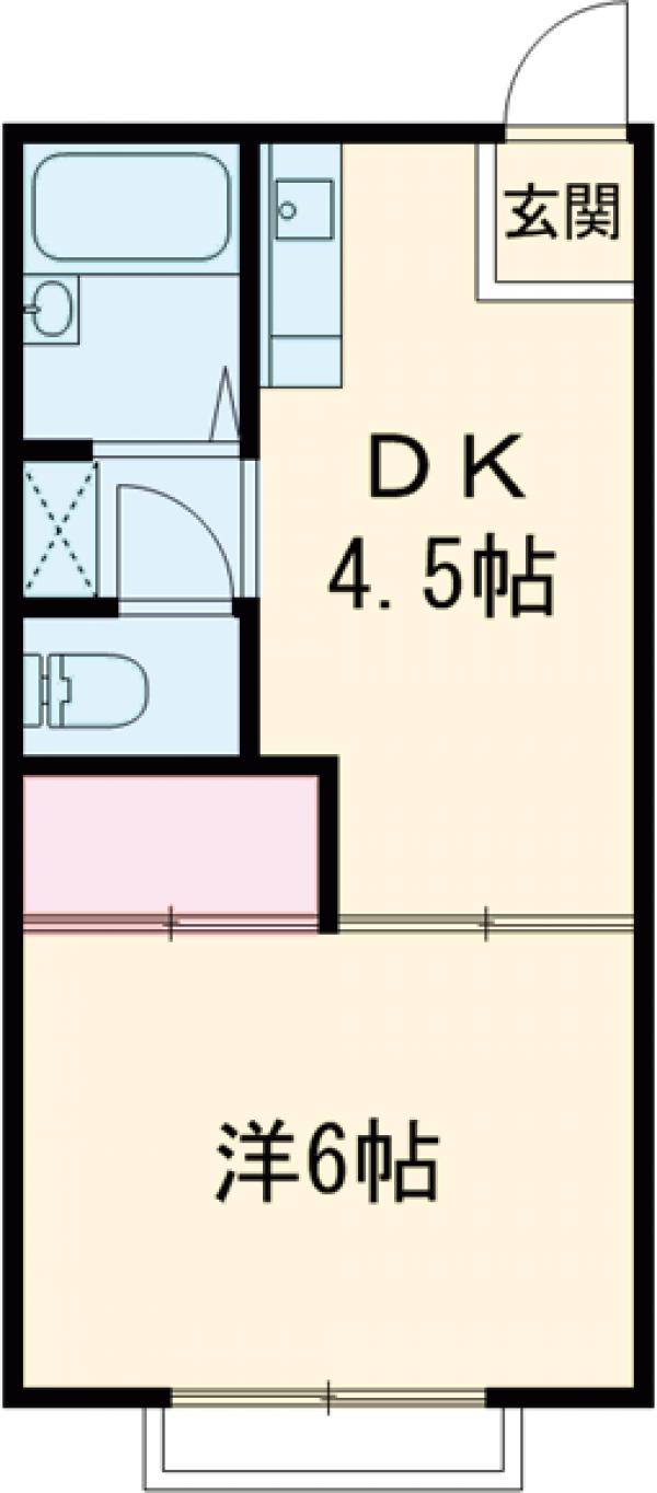 コーポKITの間取り