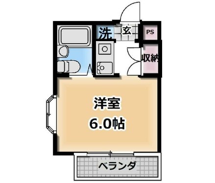 メゾンドコンフォートの間取り
