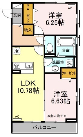 エルサンテの間取り