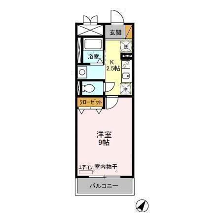 メゾンプログレスの間取り
