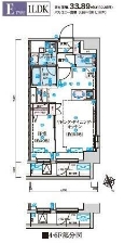 リヴシティ初台の間取り