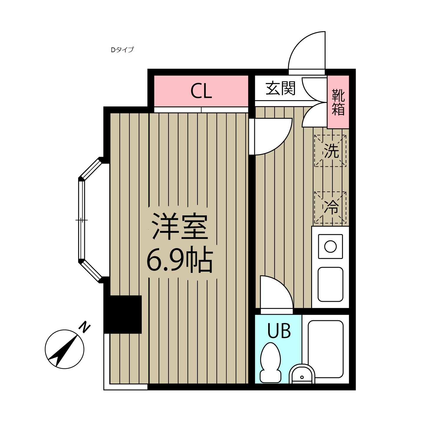 GMハウスⅡの間取り
