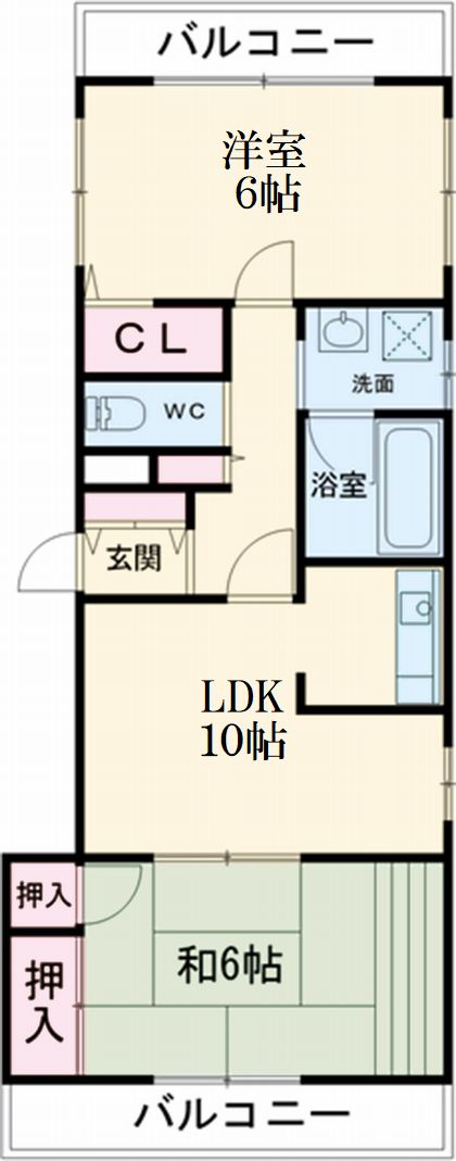 マ・メゾンの間取り