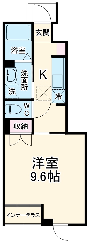 ヴェルジェⅨの間取り