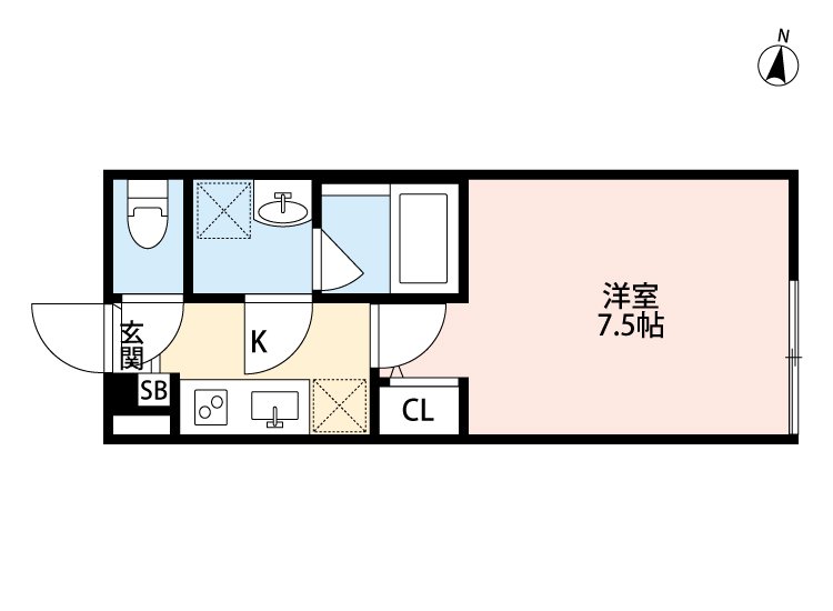 VITA大成の間取り
