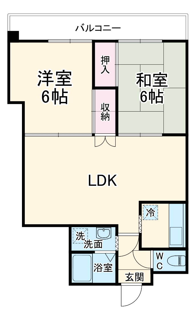 メゾン稲津の間取り