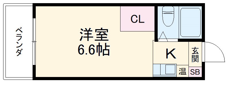 ビビッド原の間取り