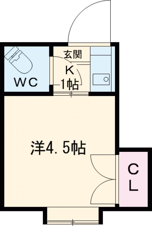 たま江荘の間取り