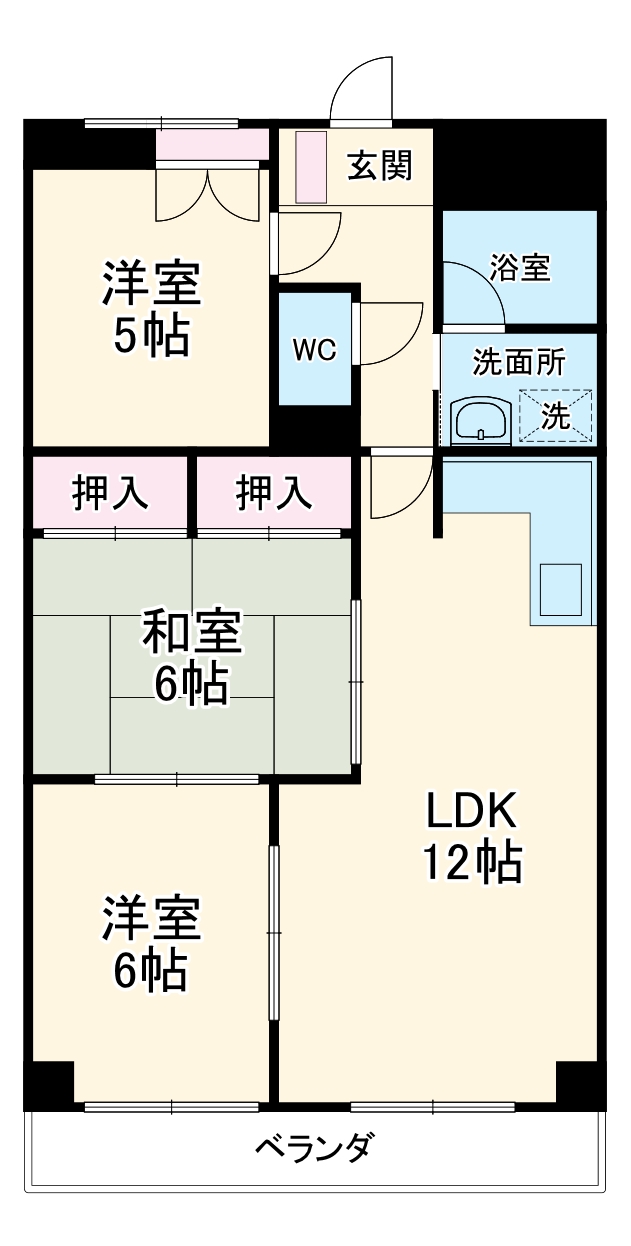 THE T.O.Mの間取り