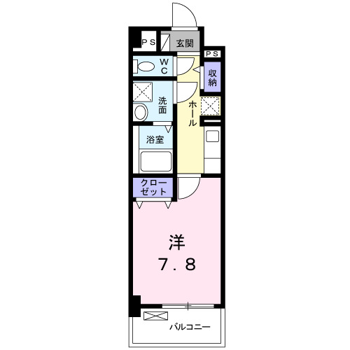 グリーンウエスト Ⅰの間取り