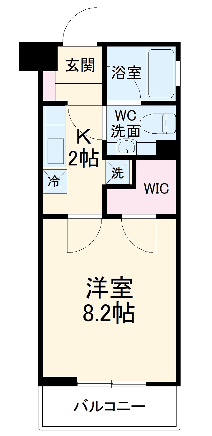 アピエ鷺沼の間取り