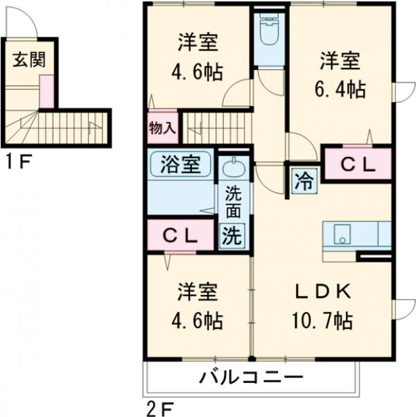ルミエールの間取り