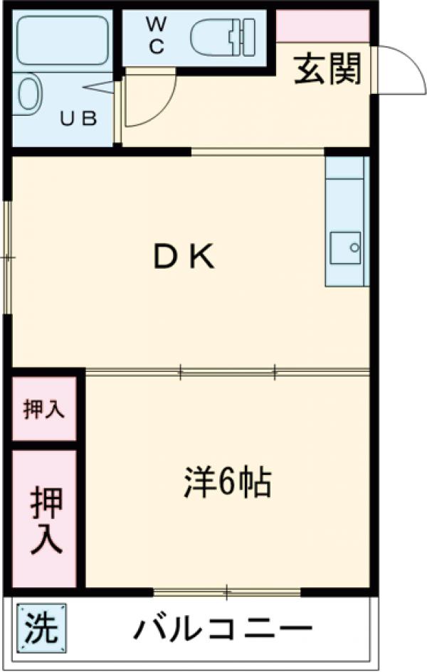 カーサ栄の間取り