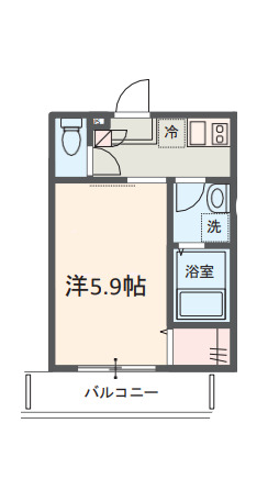 MELDIA東千葉Ⅲの間取り