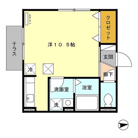 サン・ミッシェルの間取り