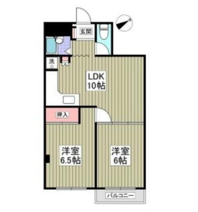 リブレス明神町の間取り