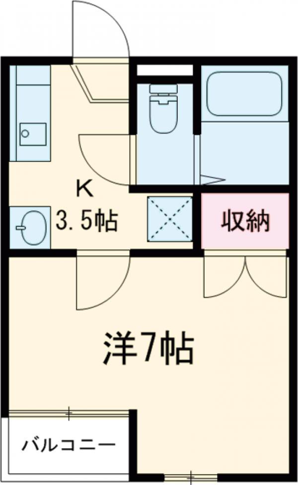 いぶきの丘ハイムパート3の間取り