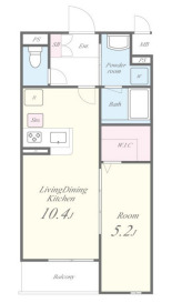 メゾン北綾瀬の間取り