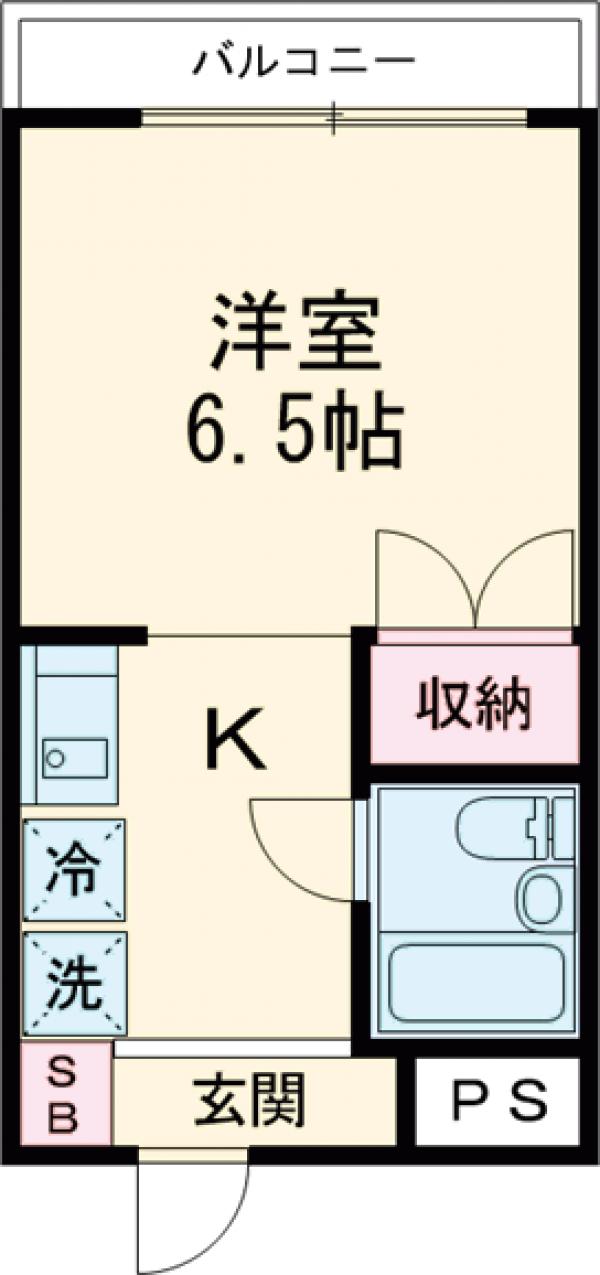 メゾンルート8の間取り