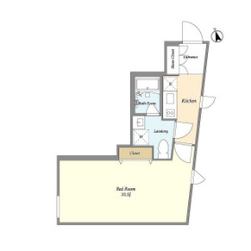 The Aigrette Minami‐Kamataの間取り