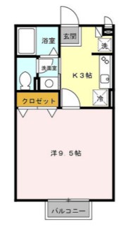 ハイツクラールの間取り