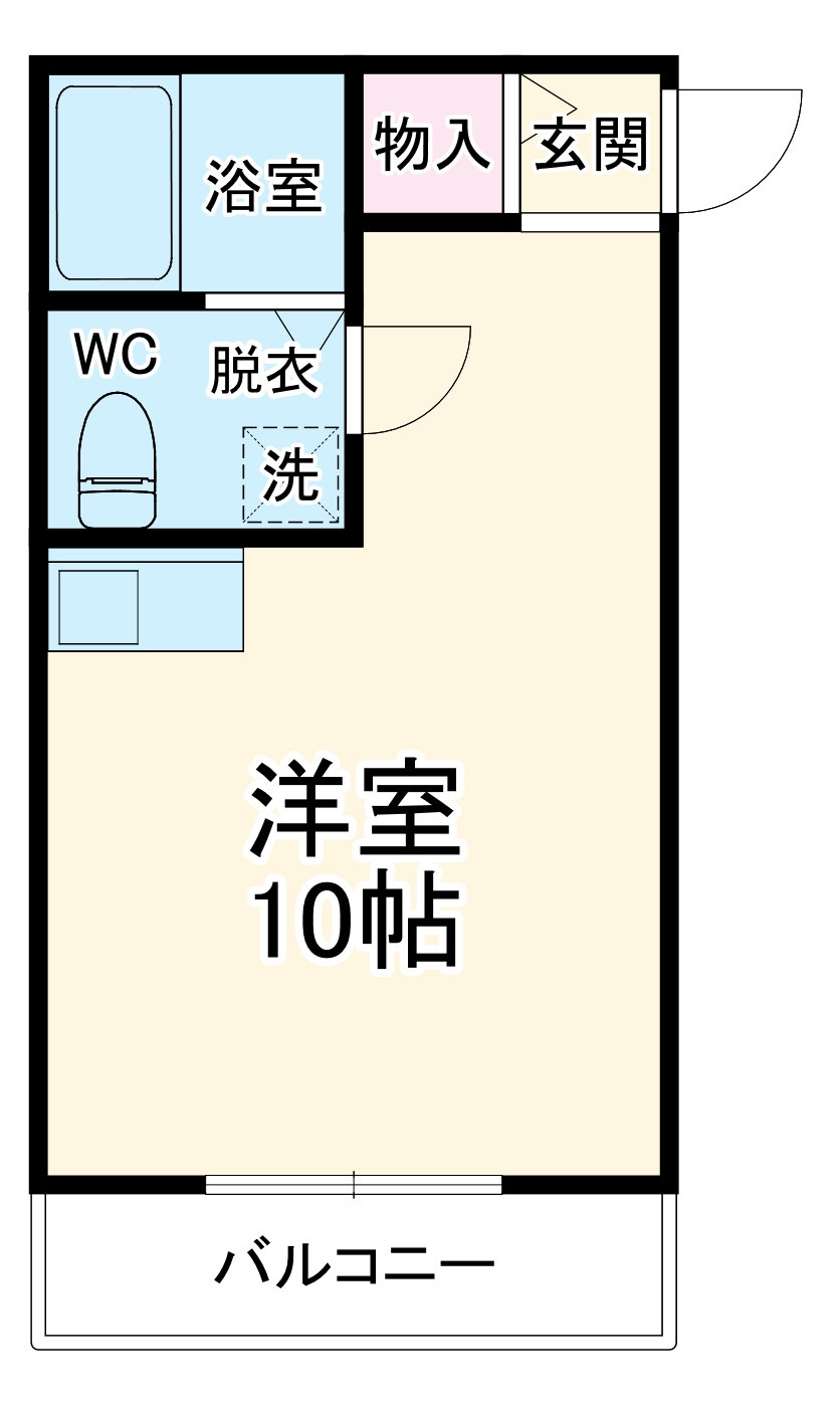 Relaxonの間取り