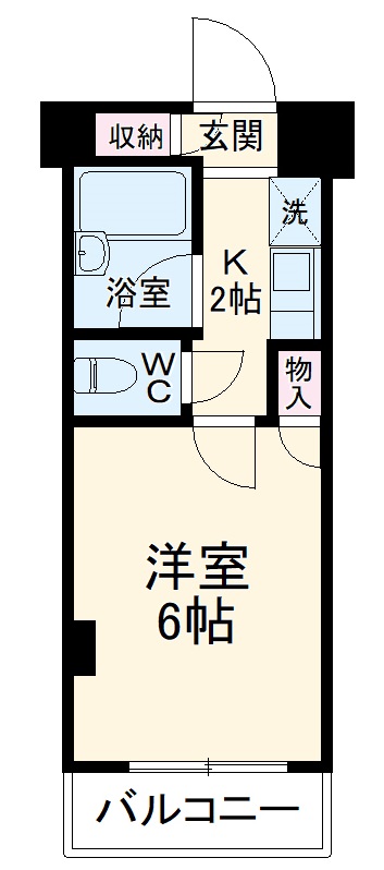 ファリーナ橋本の間取り