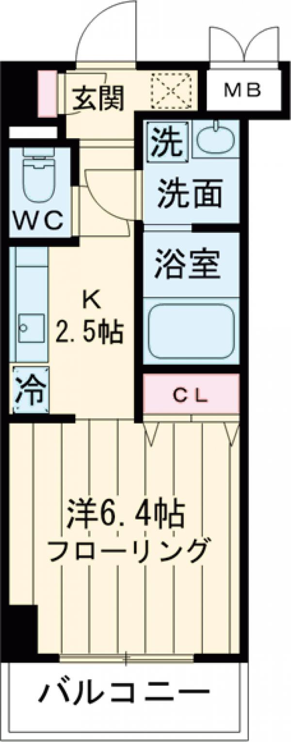 パルメゾン見次公園の間取り