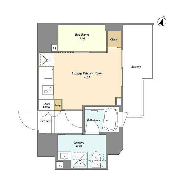 KDXレジデンス本蓮沼の間取り