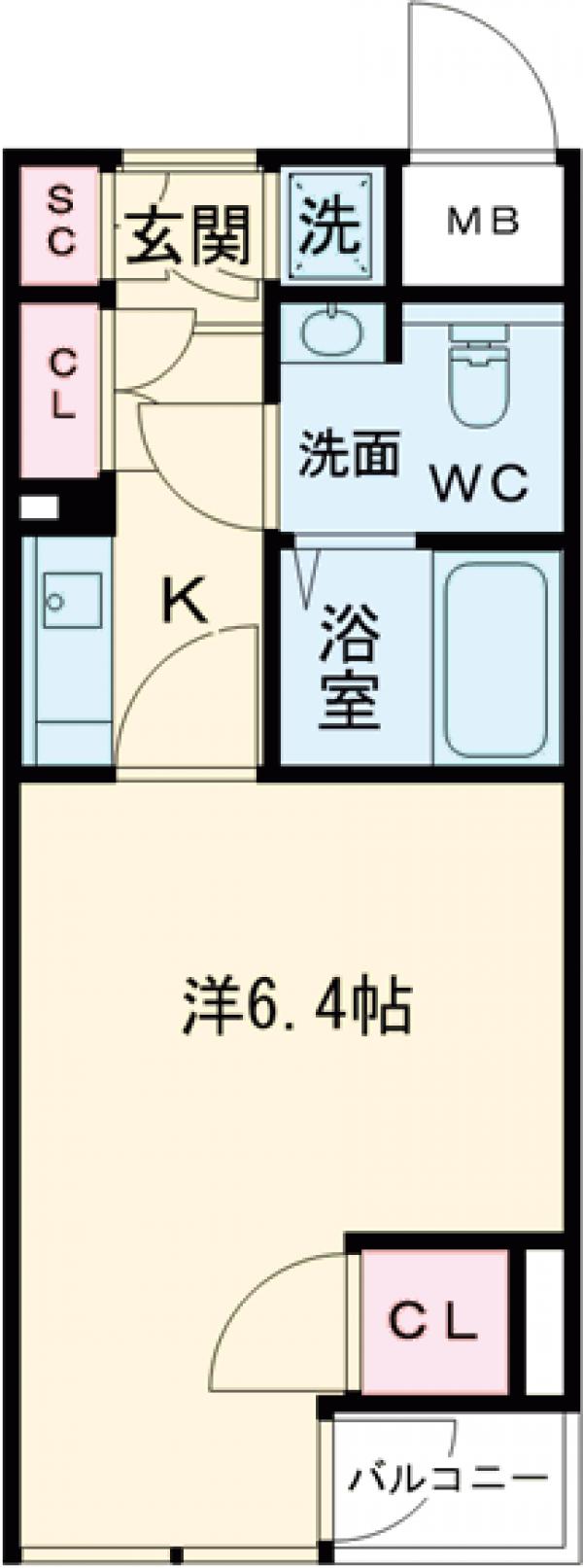メイクスデザイン白金台の間取り