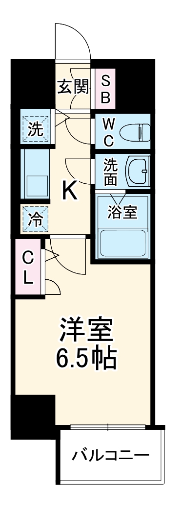  S-RESIDENCE都島Elegantの間取り