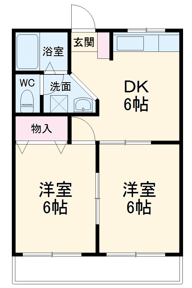 フリーフレイグランスの間取り