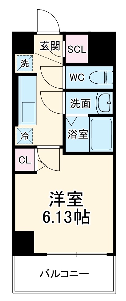 Belle couleur(ベル・クルール)の間取り