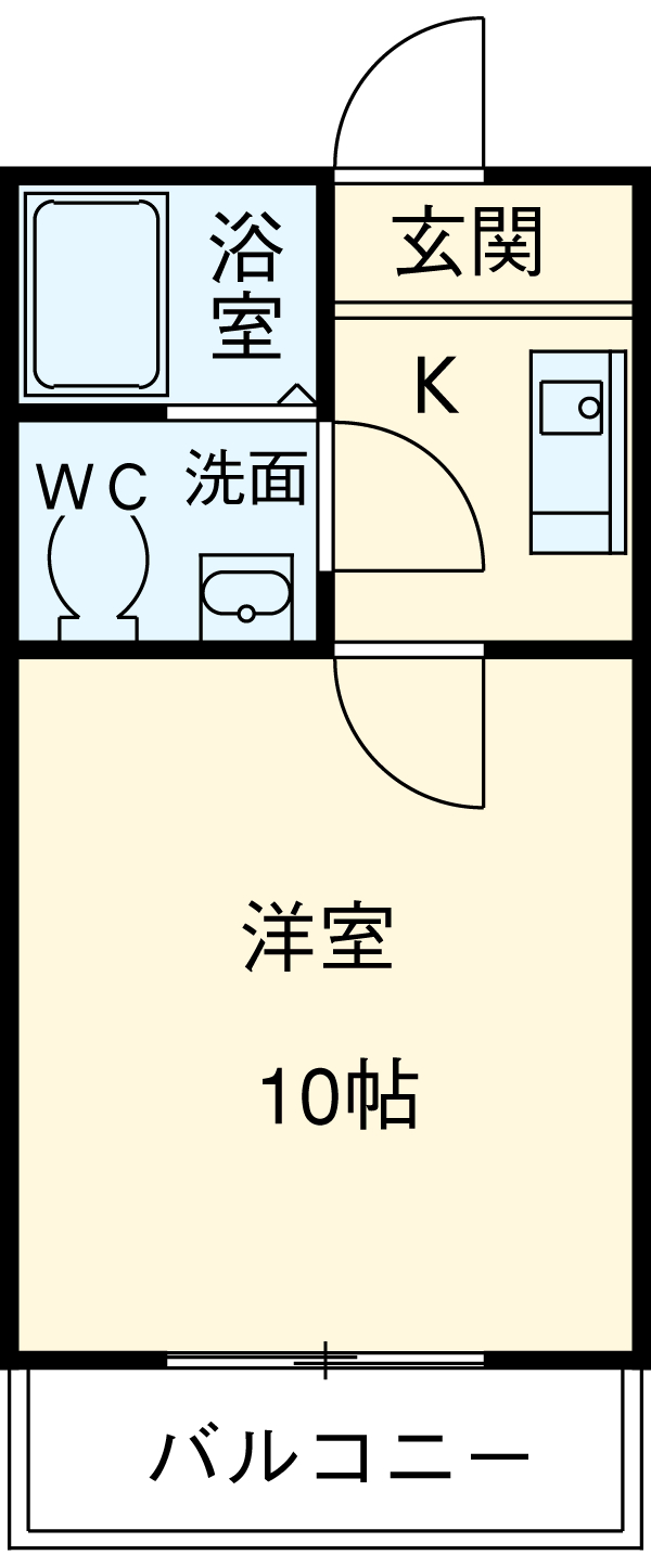 アレグレ相模原の間取り