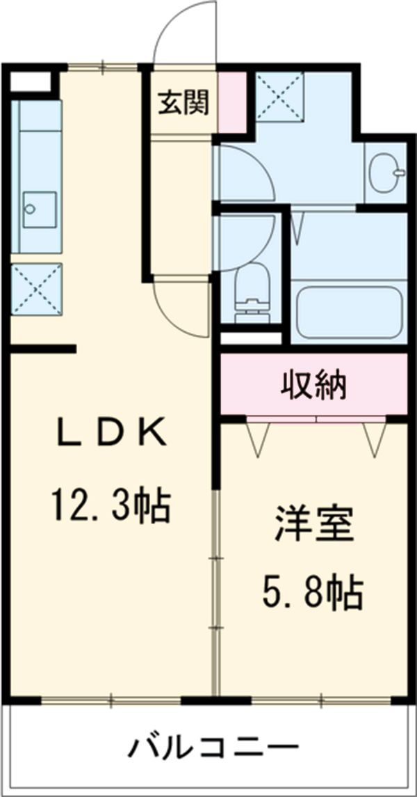 フォレストステージエフの間取り