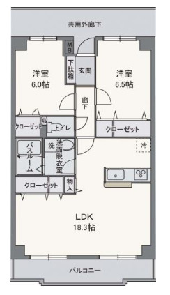 サンセールの間取り
