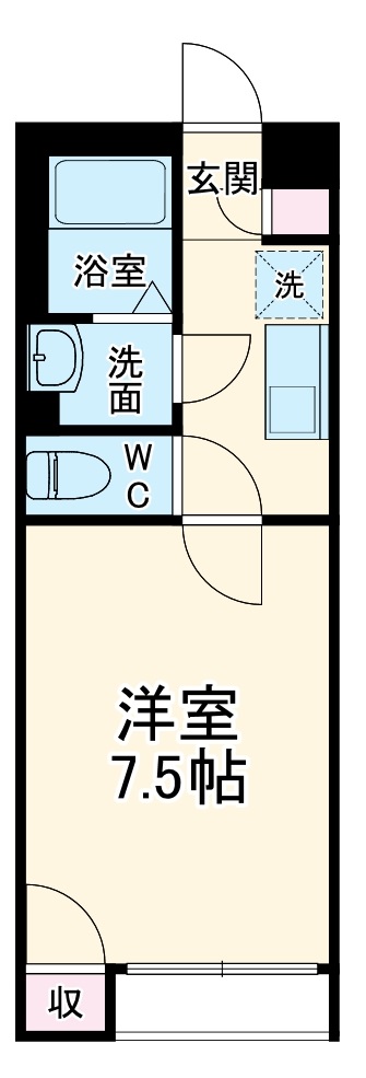 レオネクストアイランド パレスの間取り