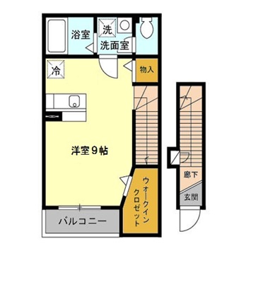 リヴェールの間取り