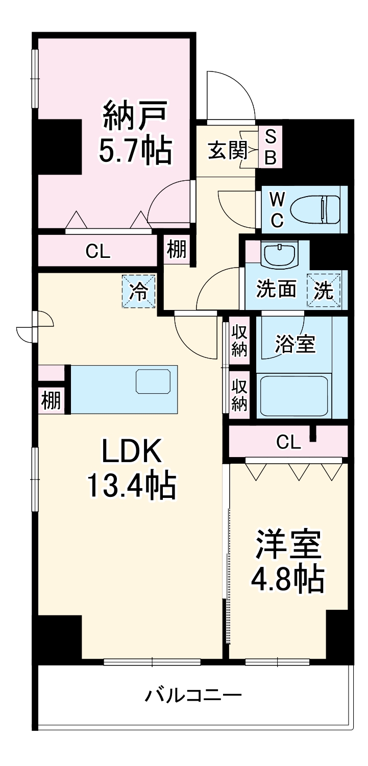 KS Avenirの間取り