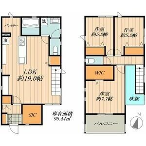 リーブルファイン東本地ケ原町の間取り