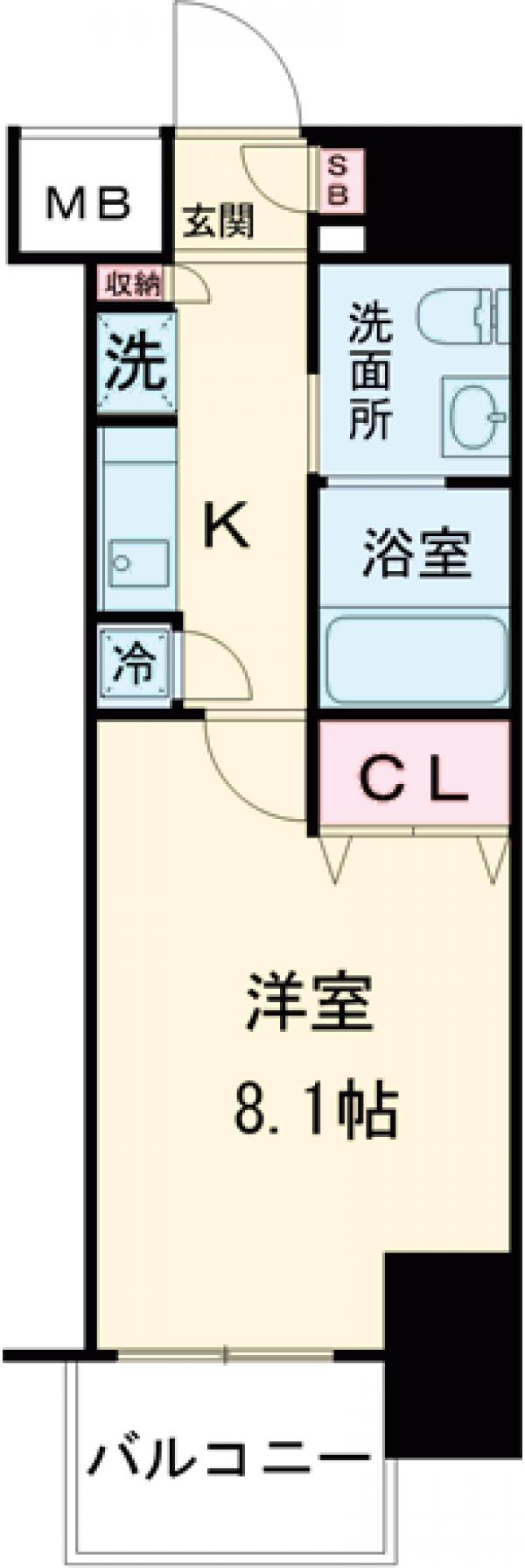 ライトハウス大塚の間取り