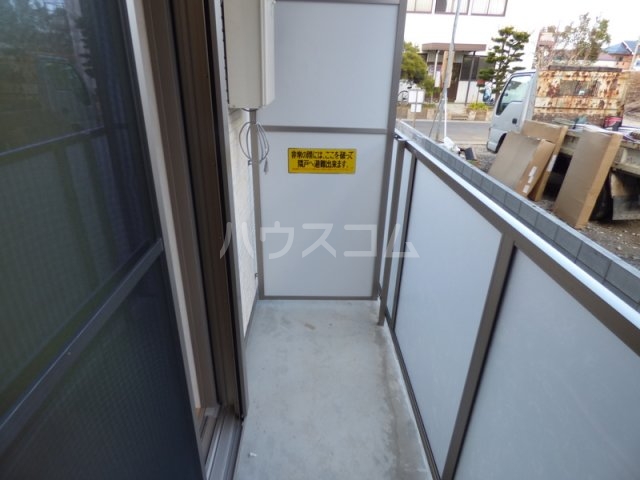 12/25 バルコニー