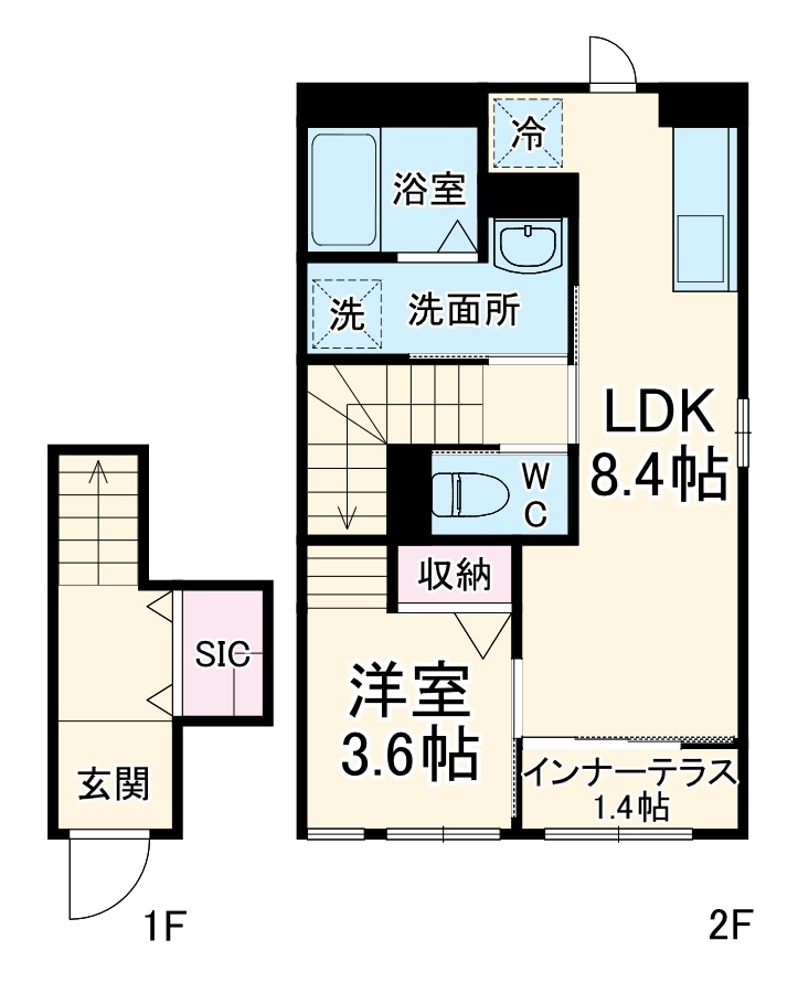 レーヴの間取り