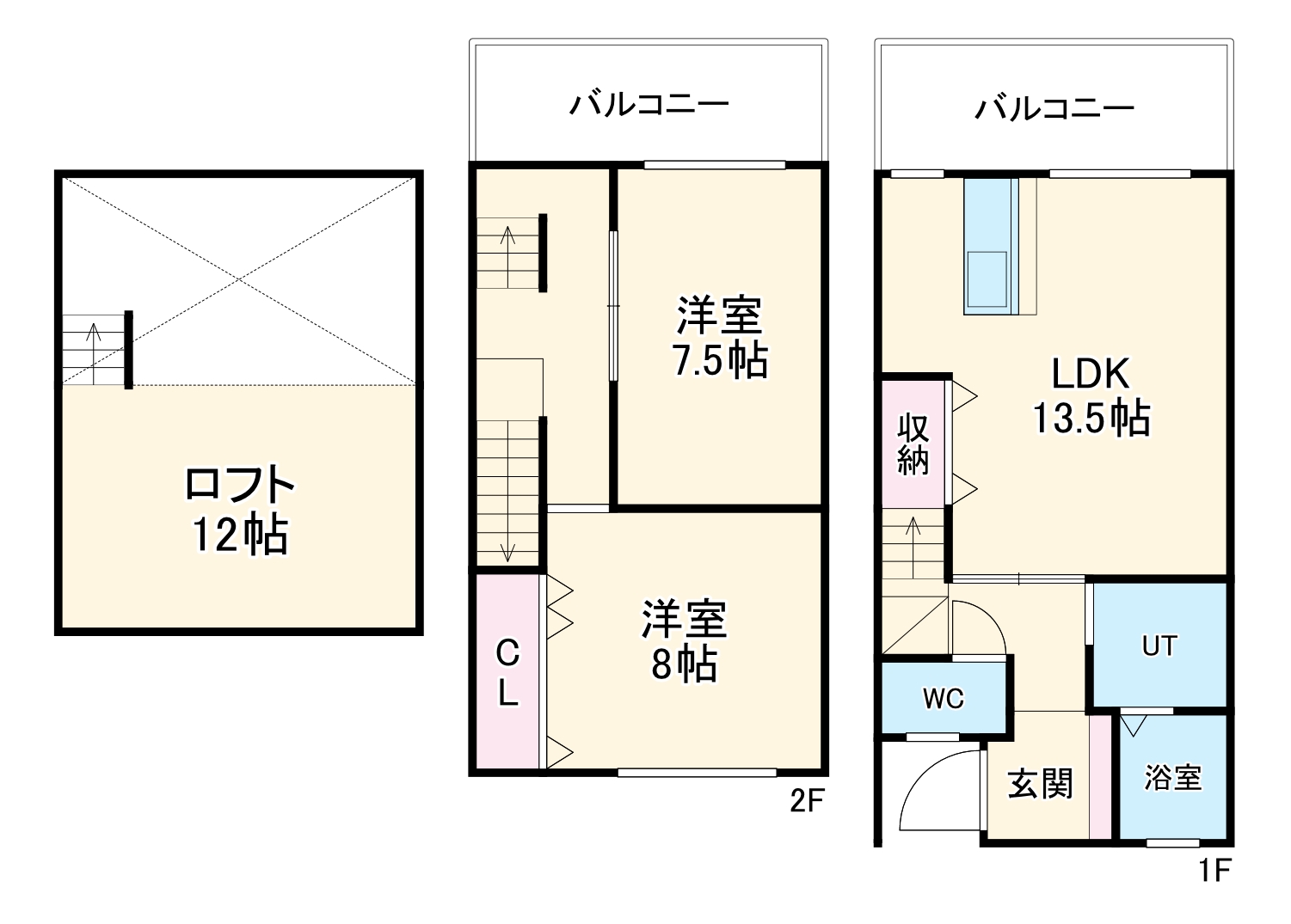 フレグランスダイワ IIの間取り