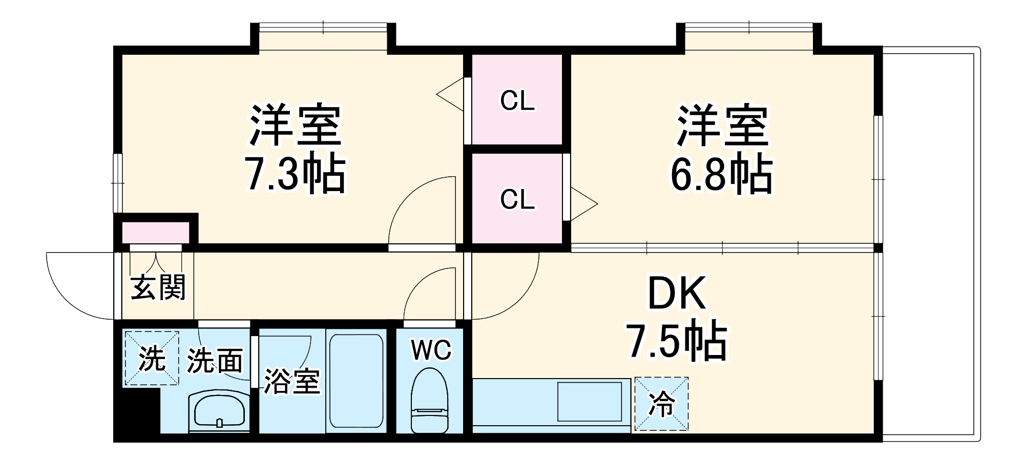 間取